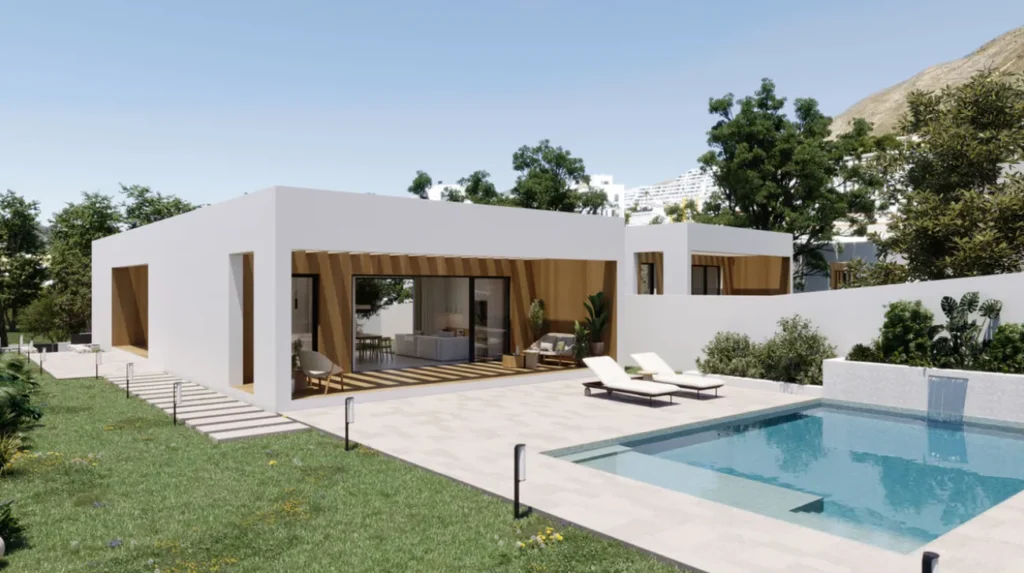 Residencial Green and Blue